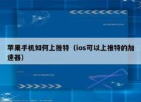 苹果手机怎么登陆twitter,苹果手机怎么登陆instagram在中国