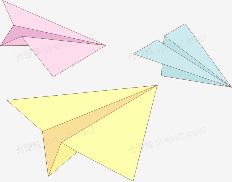 [纸飞机图片]卡通纸飞机图片