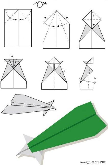 [在空中转圈的纸飞机]在空中转圈的纸飞机怎么折