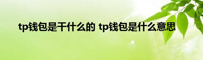 [TP钱包和BK钱包哪个好用]tp钱包和bk钱包哪个好用点