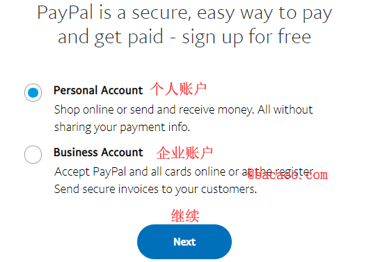 paypal官网注册,paypal官网登录入口