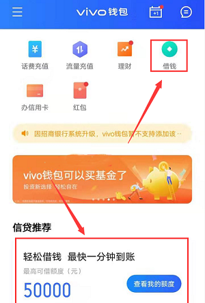 vivo钱包未通过审核,vivo钱包借钱申请暂未通过