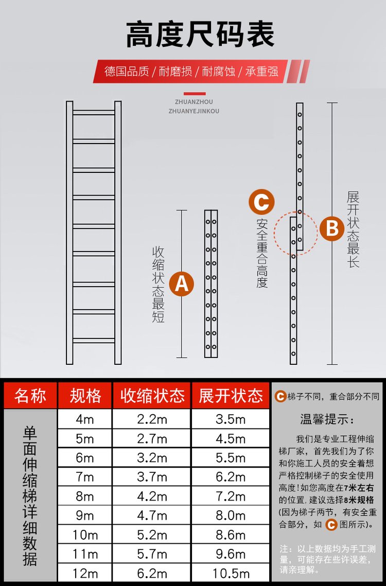 铝合金单梯子价格图片,铝合金梯子价格图片 伸缩