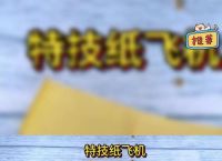 最火的六种纸飞机折法,史上最强纸飞机折法视频