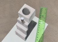 三维立体梯子画法,最简单的3d立体画教程 梯子