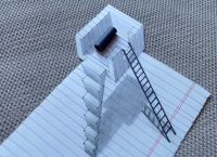 3d梯子的画法,3d画图教学视频梯子