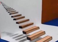3d立体画简单入门梯子怎么画,3d立体画简单入门梯子怎么画的