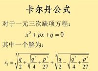 深入解析卡尔达诺公式推导及其历史背景