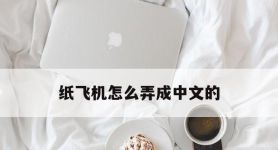 纸飞机怎么弄成中文的,纸飞机怎么弄中文要输入什么