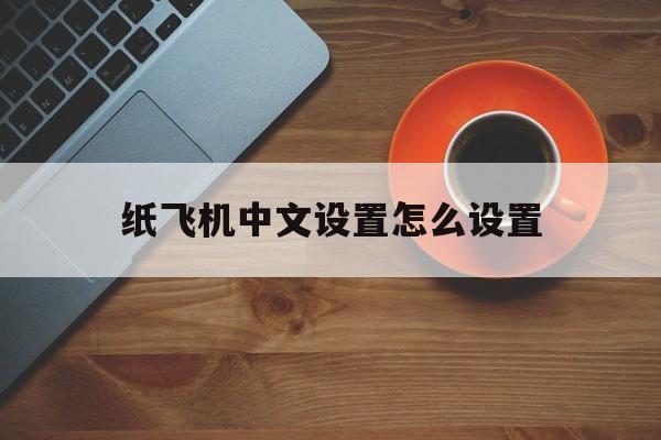 纸飞机中文设置怎么设置,纸飞机中文设置怎么设置出来