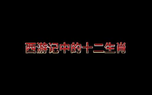 “西天取经”是代表哪个生肖