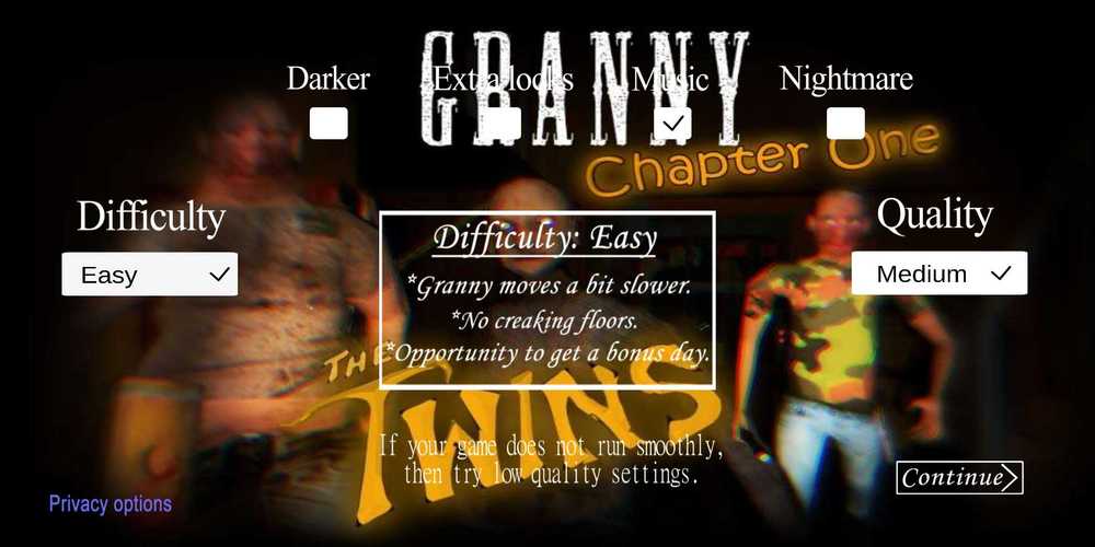 Granny万圣节女巫菜单版,granny格林菜单仿pc模组
