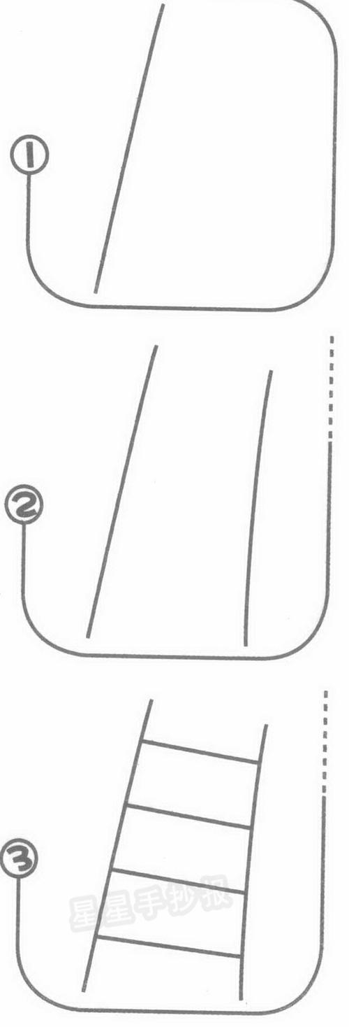 安吉梯子简笔画大全,安吉梯子简笔画大全可爱