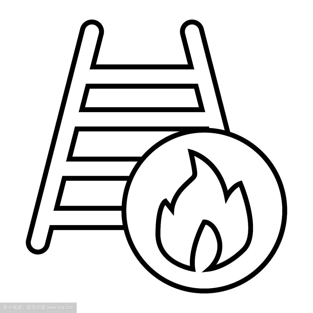 梯子图片简笔画可爱卡通,梯子图片简笔画可爱卡通画
